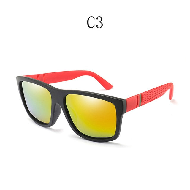 Polaroid Sunglasses Unisex Square Vintage Sun Glasses Famous Brand Sunglases Polarized Sunglasses Oculos Feminino for Women Men - Picuí Magazine