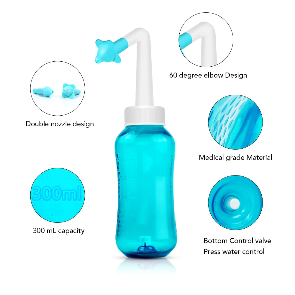 Higienizador Nasal HigiPlus | Trate Rinite, Sinusite, Alergias - Picuí Magazine