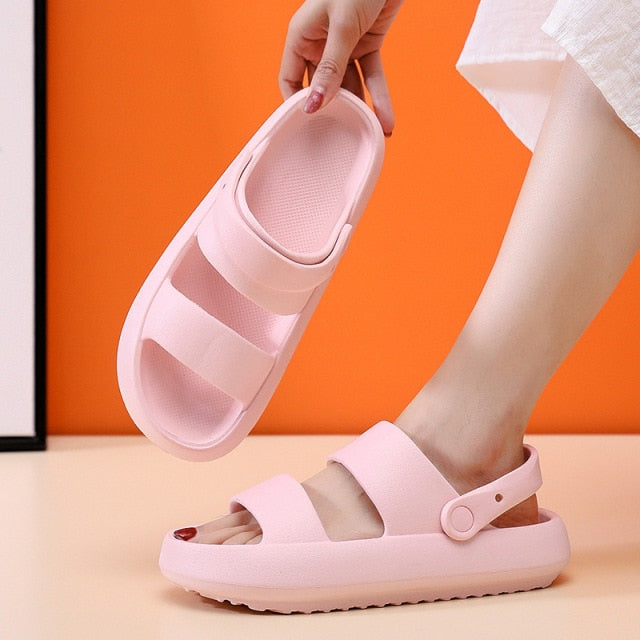 New Slider Nuvem Flex | Antiderrapante, Ultra Macias, 4cm de Altura - Picuí Magazine