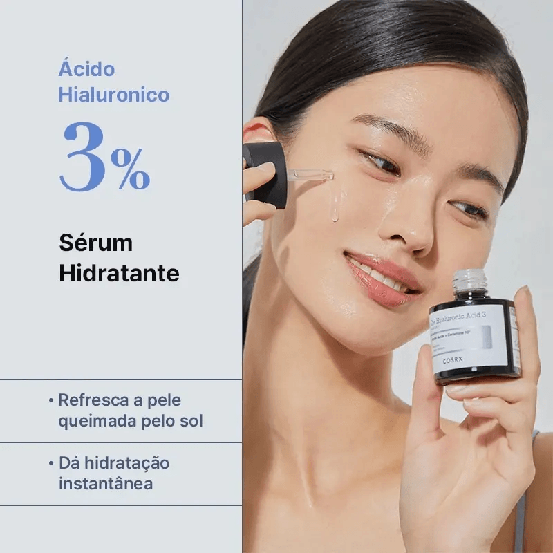 Cosrx Sérum The Hyaluronic Acid 3 Amino Ácido + Ceramid 20ml