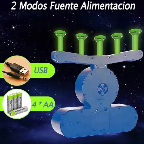 Jogo de Alvo Flutuante e Luminoso (Elétrico) 2 em 1 | Tiro ao Alvo