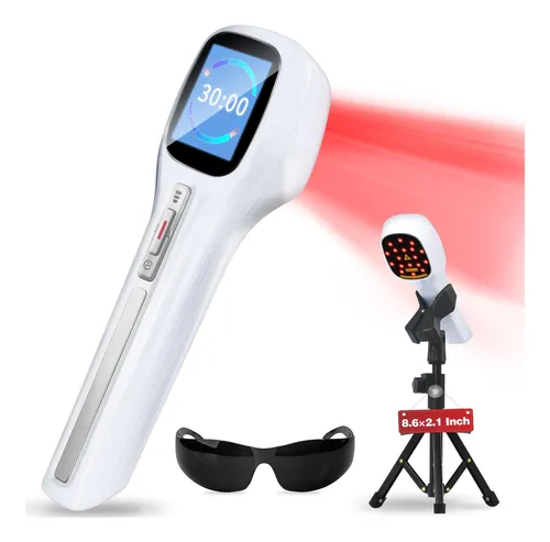 Aparelho Multifuncional de Fototerapia com LED Vermelho, Infravermelho e Radriofrequência – Estímulo de Colágeno, Rejuvenescimento, Dores Musculares e Outros.