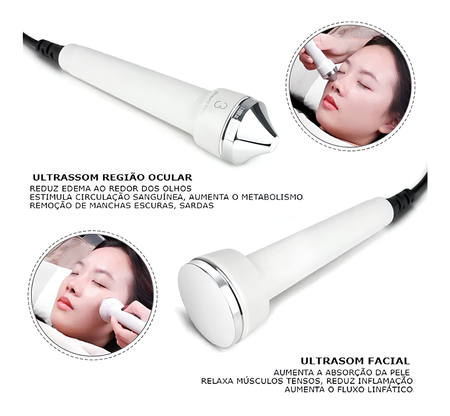 Aparelho de Ultrassônico WD-628 2 Em 1