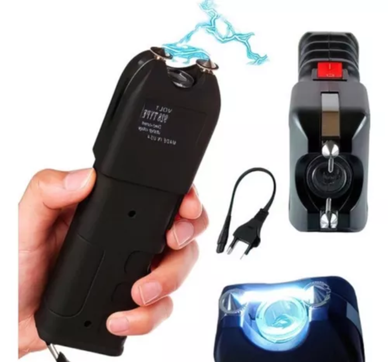 Máquina De Choque Taser 928 Type Lanterna Led Original | Defesa Pessoal