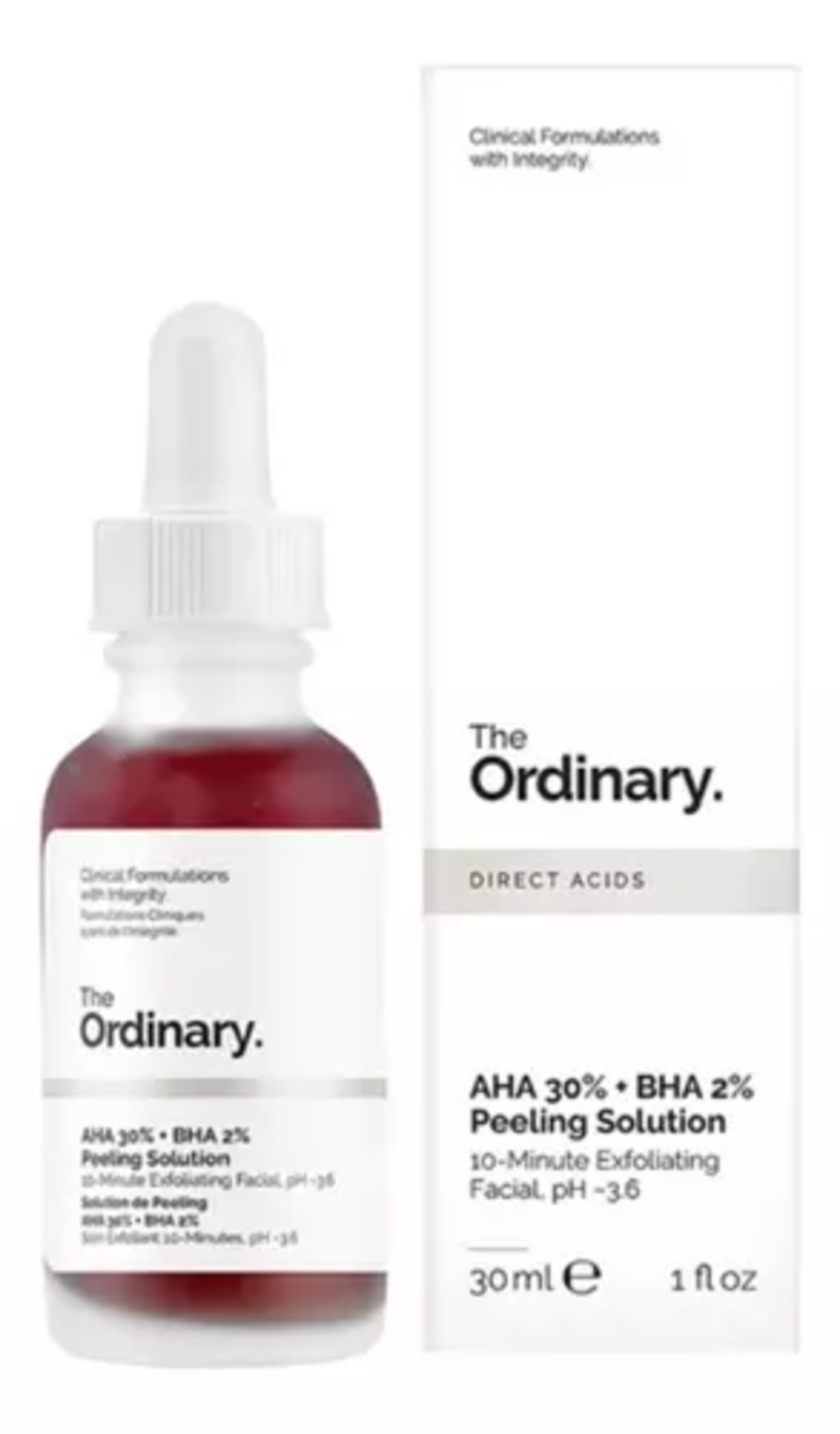 Kit  Sérum The Ordinary : Niacinamide 10% + Zinc 1%, AHA 30% + BHA 2%, Salicílico 2%, Ácido Hialurônico 2% + B5 | Pague 3 Leve 4