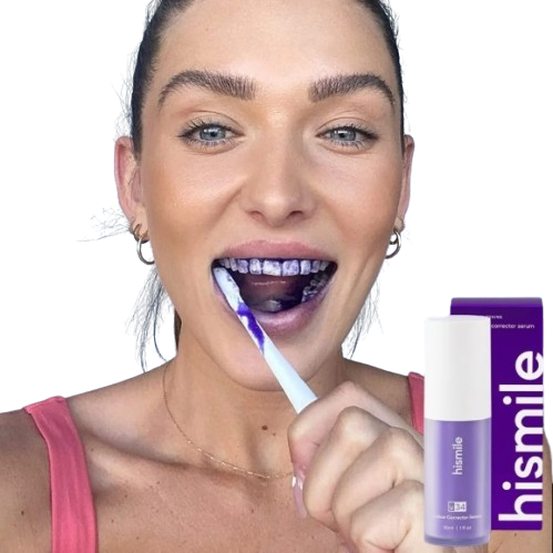 Clareador Dentário Sérum Hismile V34™ 30ml | 3 em 1