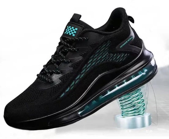 Sneaker Air 6cm - Tênis Masculino Respirável, Macio, Anti-impacto, Mordeno e Versátil