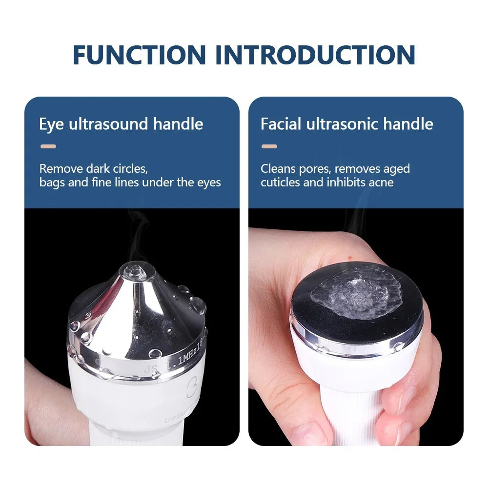 Aparelho Ultrassom HU-638 Supersonic Com Jato De Plasma Alta Frequência 3 Em 1