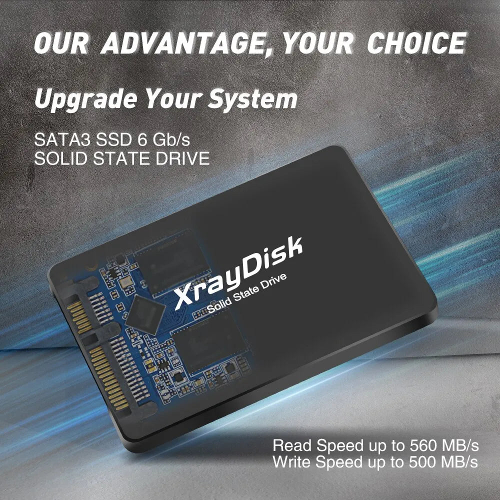 Xraydisk SATA 3 SSD 256GB a 1TB - Disco Rígido 2,5