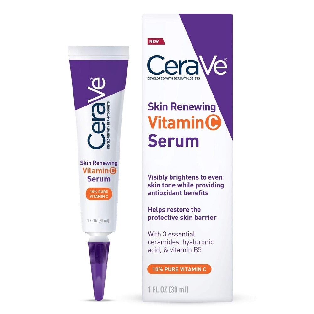 CeraVe Sérum 30ML | Hidratação, Reparação, Clareador e Rejuvenescimento