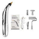 Caneta de Acupuntura Eletrônica + 5 Cabeças de Massagem