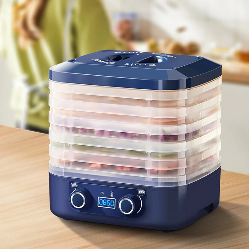 Aparelho Dryfit Max Desidratador de Alimentos 6 Bandejas Digital – Frutas, Carne, Petiscos – 220V