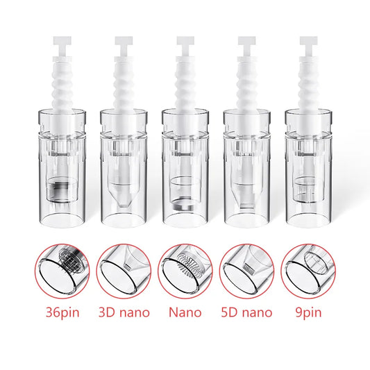 10 Baionetas Microneedling Dr. Pen Agulhas N2/M5/M7/MYM