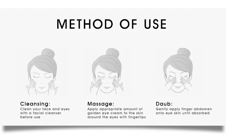 Combo ARTISCARE Gold - Sérum Essência 24K + Creme para os Olhos + Rolo Massageador Anti Rugas (BRINDE)