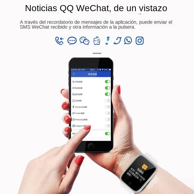 Smartwatch Y68 D20 / Androide, Xiaomi, IOS. Completo e no Precinho + FRETE GRÁTIS!!!!