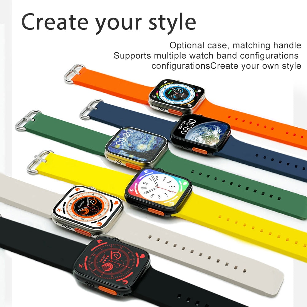 IWO-Pro W68 DT8 Ultra Watch Series 8 49mm - PAGUE 1 LEVE 2 [Lançamento 2023]