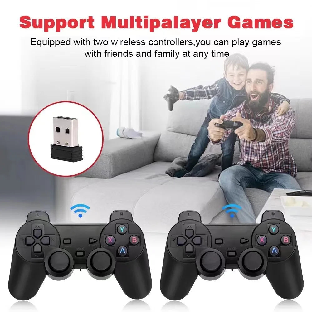 Game Stick GD10 4k X2 Plus 64gb Portátil Retro 2 Controles Sem Fio