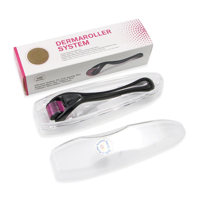 Derma Roller System 540 Agulhas 0.2mm / 0,25mm Titânio