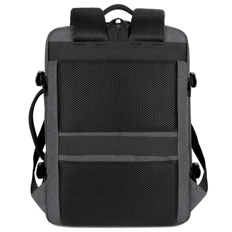 Mochila de Bordo Extensível Impermeável + USB | 36-55 litros