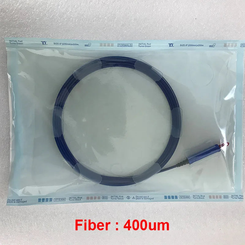 Fibra Óptica para Endolaser Endolift 200μm / 400μm Conector SMA905 e FC – Compatível com Laser Diodo 350 - 2500nm