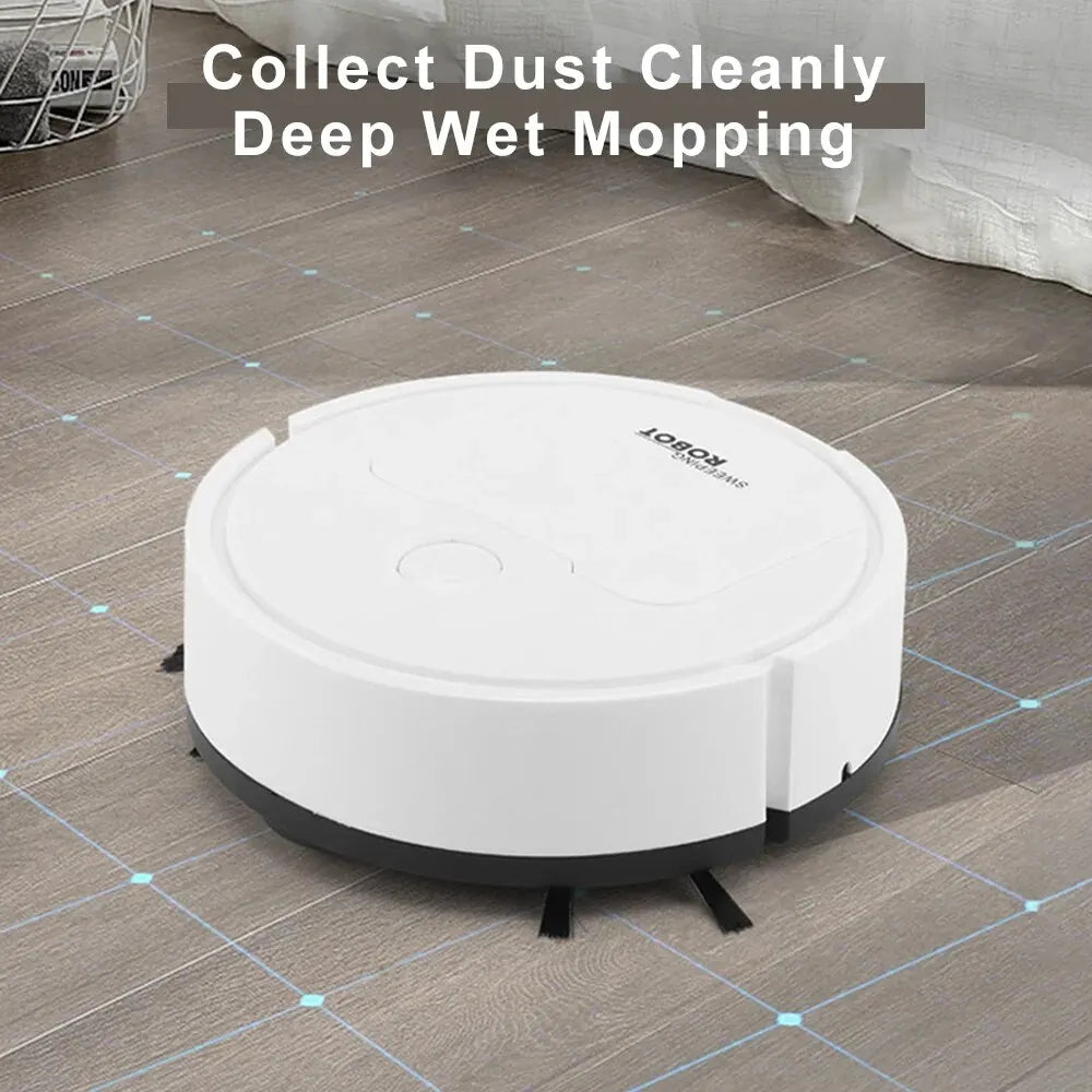 Mini Robô Aspirador Vacuum Cleaner 4 em 1 USB
