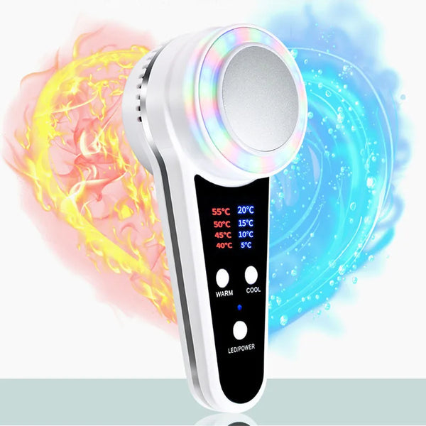 Criolifting Facial 4 em 1 – Termoterapia, Crioterapia e Fototerapia por LED