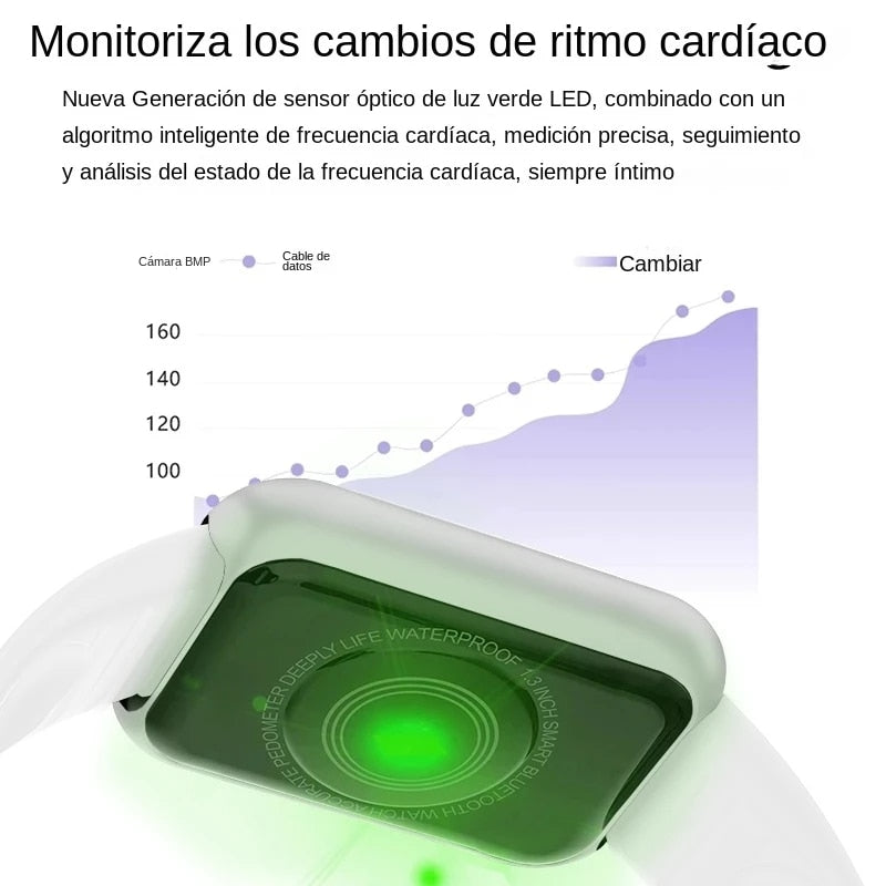 Smartwatch Y68 D20 / Androide, Xiaomi, IOS. Completo e no Precinho + FRETE GRÁTIS!!!!