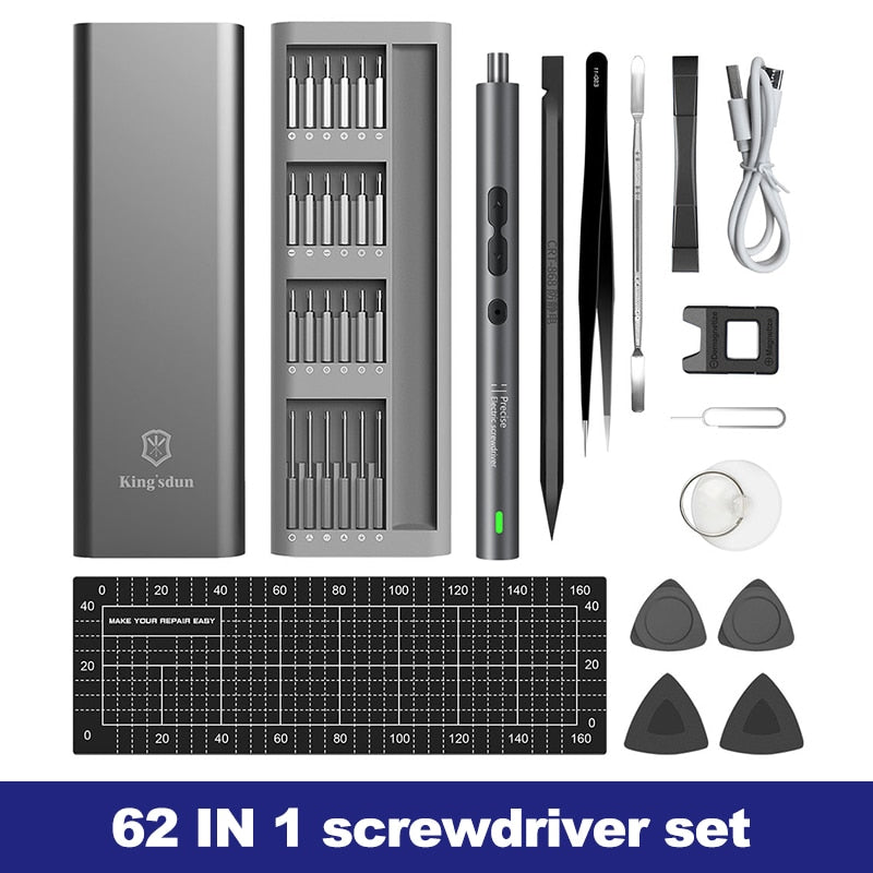Super Kit de Chaves Fenda + Estrela, Work Pro | 28 a 120 Peças - Picuí Magazine