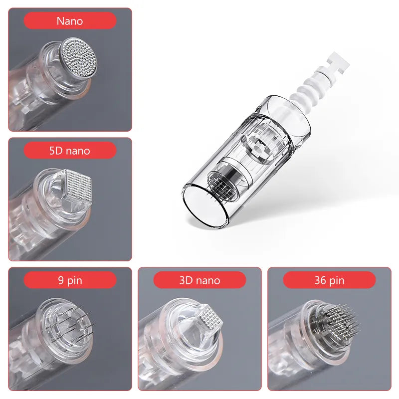 10 Baionetas Microneedling Dr. Pen Agulhas N2/M5/M7/MYM