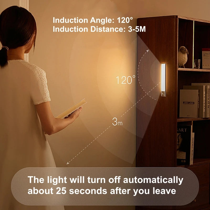 3 Luminárias Led com Sensor de Movimento e Portátil, USB. 
Temos com: 20, 30 e 50cm. Você Escolhe!