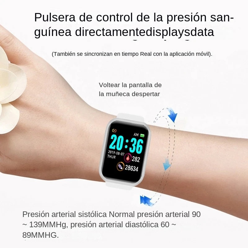 Smartwatch Y68 D20 / Androide, Xiaomi, IOS. Completo e no Precinho + FRETE GRÁTIS!!!!