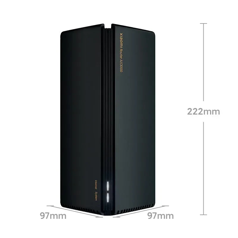 Roteador Mesh WiFi 6 Xiaomi AX3000 2.4G 5.0 GHz, 256GB, 2976Mbps, 4 Antenas Extensor de rede, Alto Alcance