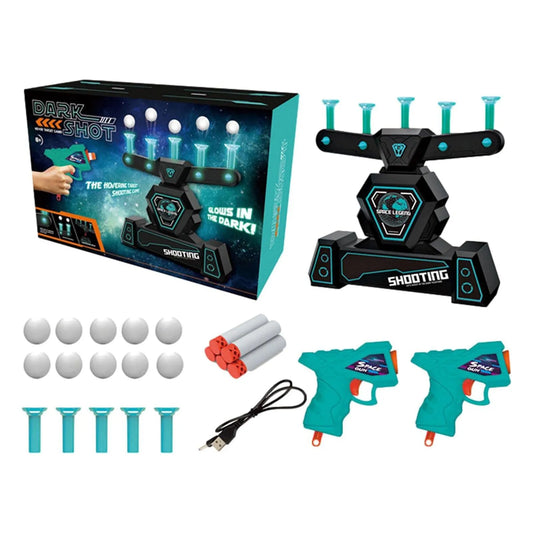 Jogo Tiro ao Alvo DARKSHOT Flutuante e Luminoso (Elétrico) 2 em 1