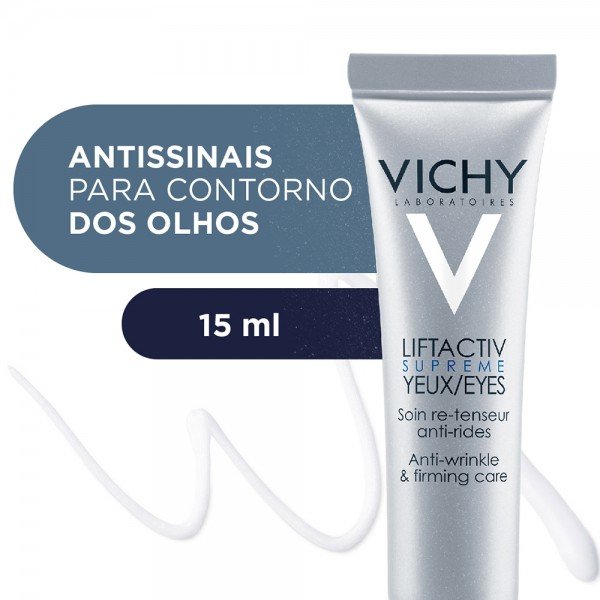 Liftactiv Supreme Olhos Vichy 15ml Active | Anti-idade para os Olhos