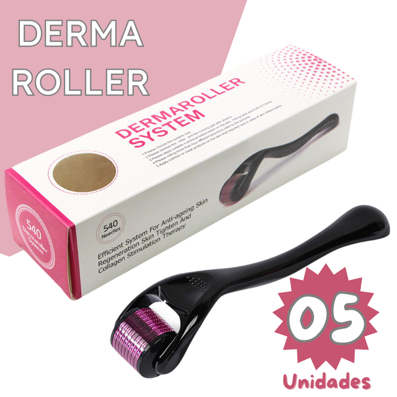 Derma Roller System 540 Agulhas 0.2mm / 0,25mm Titânio