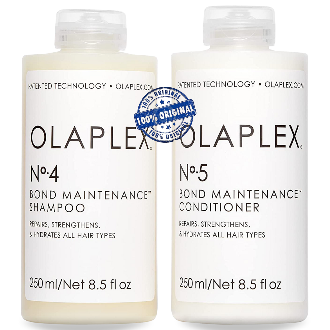 KIT OLAPLEX Nº 4 e 5 (250ml cada) | Reparação, Hidratação, Força - Picuí Magazine