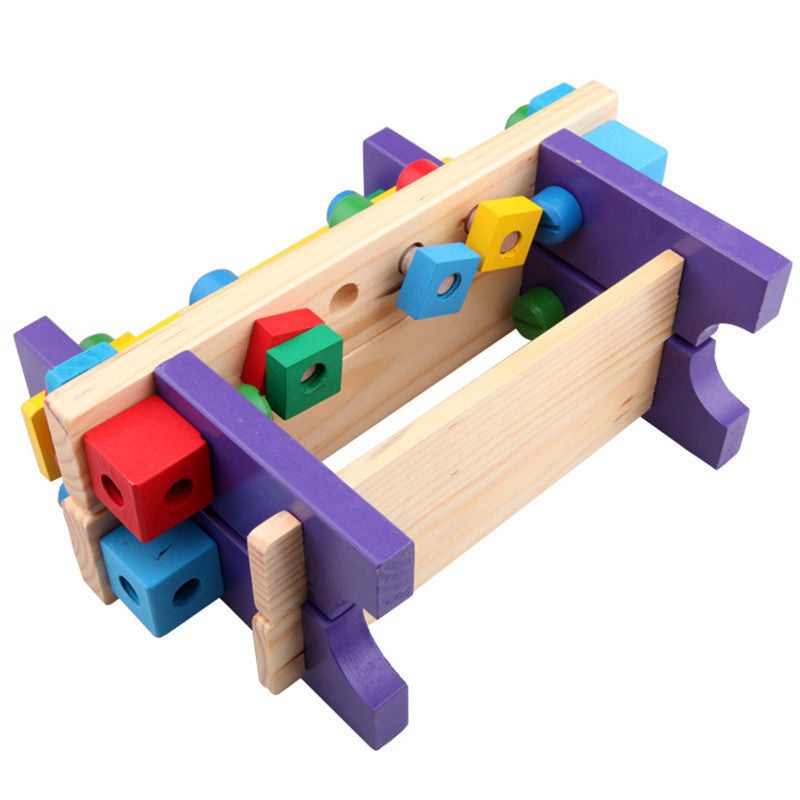 Oficina Interativa De Madeira Kids - Ferramentas Montessori - Picuí Magazine