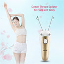 Mini Depilador Facial e Corporal Elétrico À Base de Linha de Algodão - Picuí Magazine