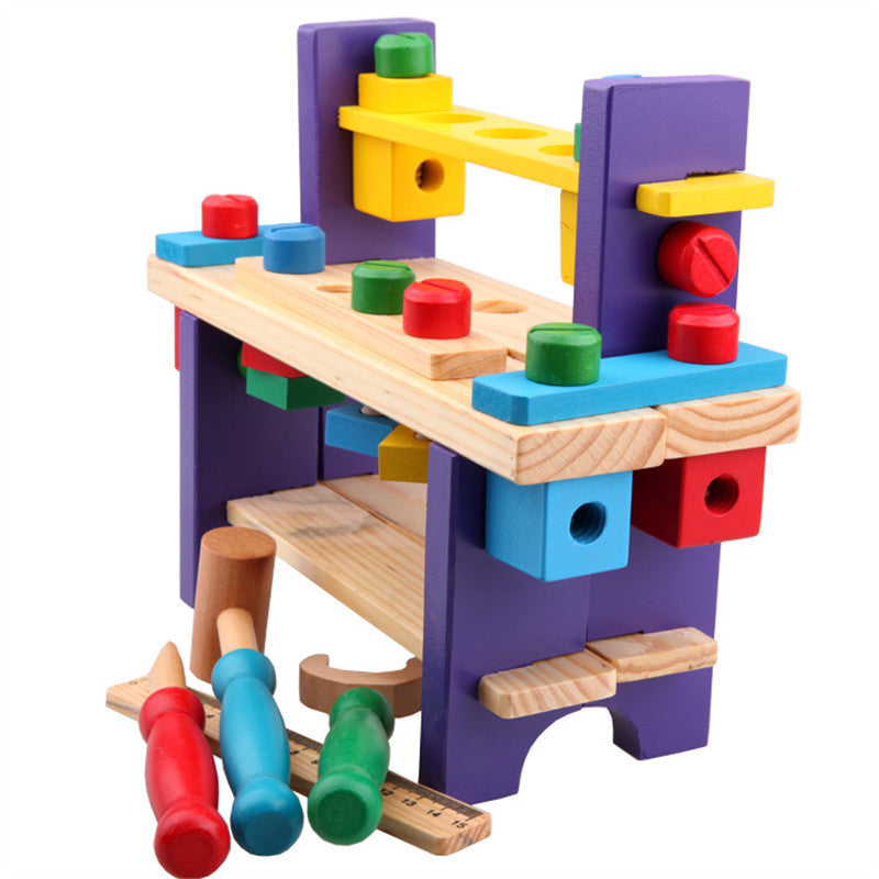 Oficina Interativa De Madeira Kids - Ferramentas Montessori - Picuí Magazine