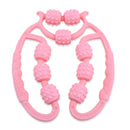 Rolo De Massagem Ioga 3D - Shape 9 Rodas 360º Trigger Point | Anti Celulite - Picuí Magazine