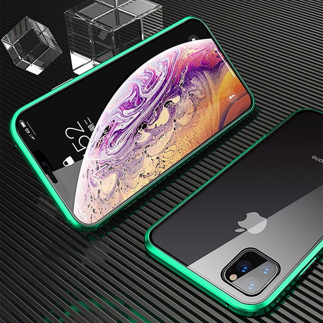 Case Magnética Blindada Com Dupla Proteção 360º À Prova D'água | iPhone: 13 12 11 Pro Mini XS Max XR 8 6 6s Plus SE 2020 - Picuí Magazine