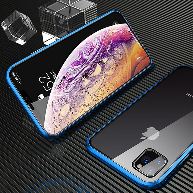 Case Magnética Blindada Com Dupla Proteção 360º À Prova D'água | iPhone: 13 12 11 Pro Mini XS Max XR 8 6 6s Plus SE 2020 - Picuí Magazine