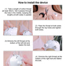 Mini Depilador Facial e Corporal Elétrico À Base de Linha de Algodão - Picuí Magazine