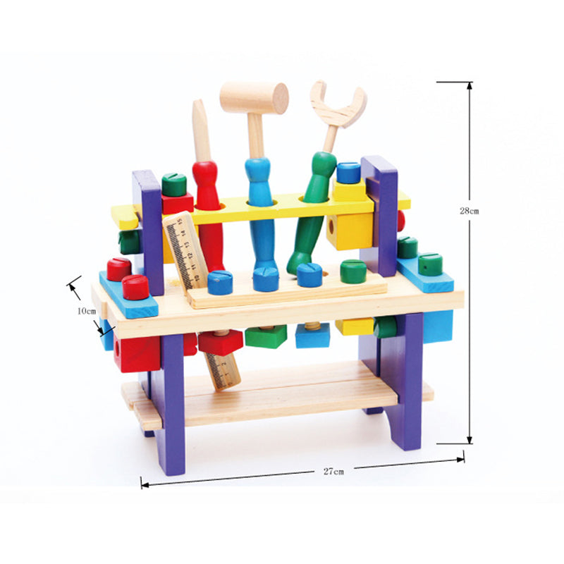 Oficina Interativa De Madeira Kids - Ferramentas Montessori - Picuí Magazine