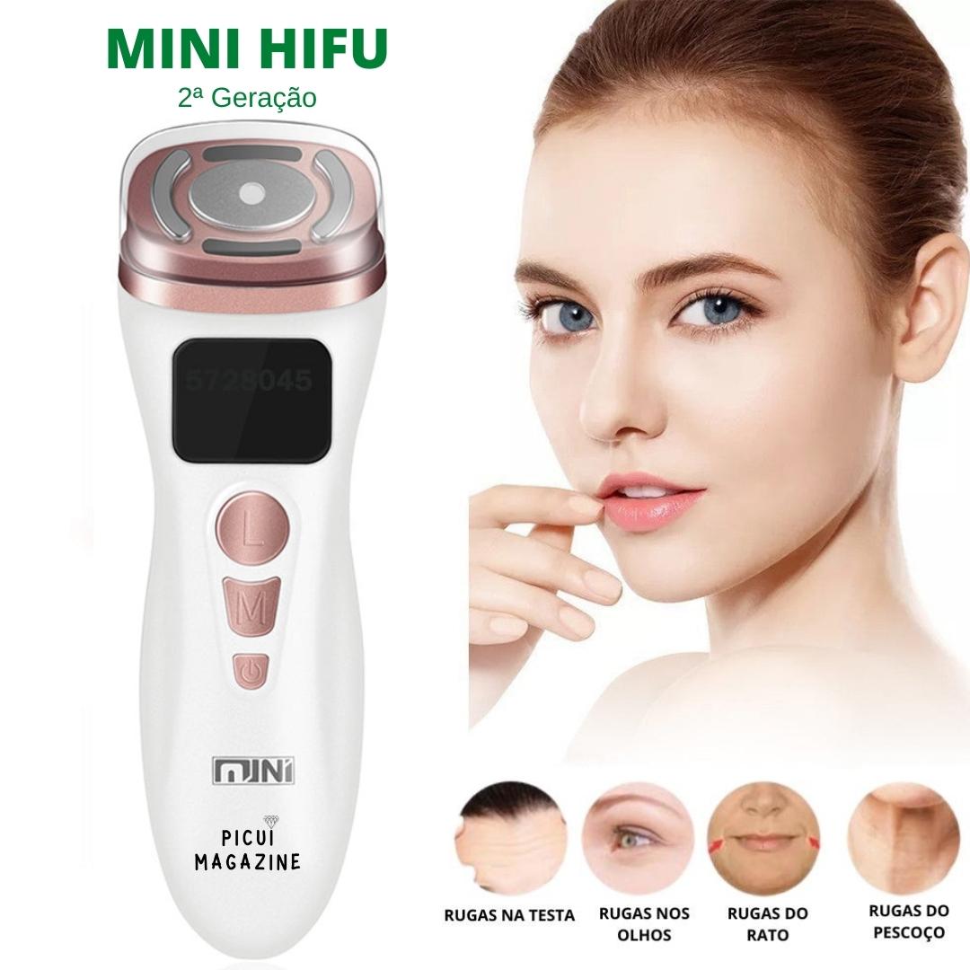 Mini HIFU EMS 2.0 | Trata Até 5mm de Profundidade - Picuí Magazine