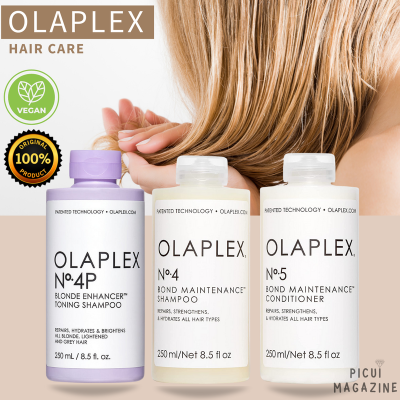 OLAPLEX Nº 4 ou Nº 4P ou Nº5 | Reparação, Hidratação, Força - Todos os Tipos de Cabelos - Picuí Magazine