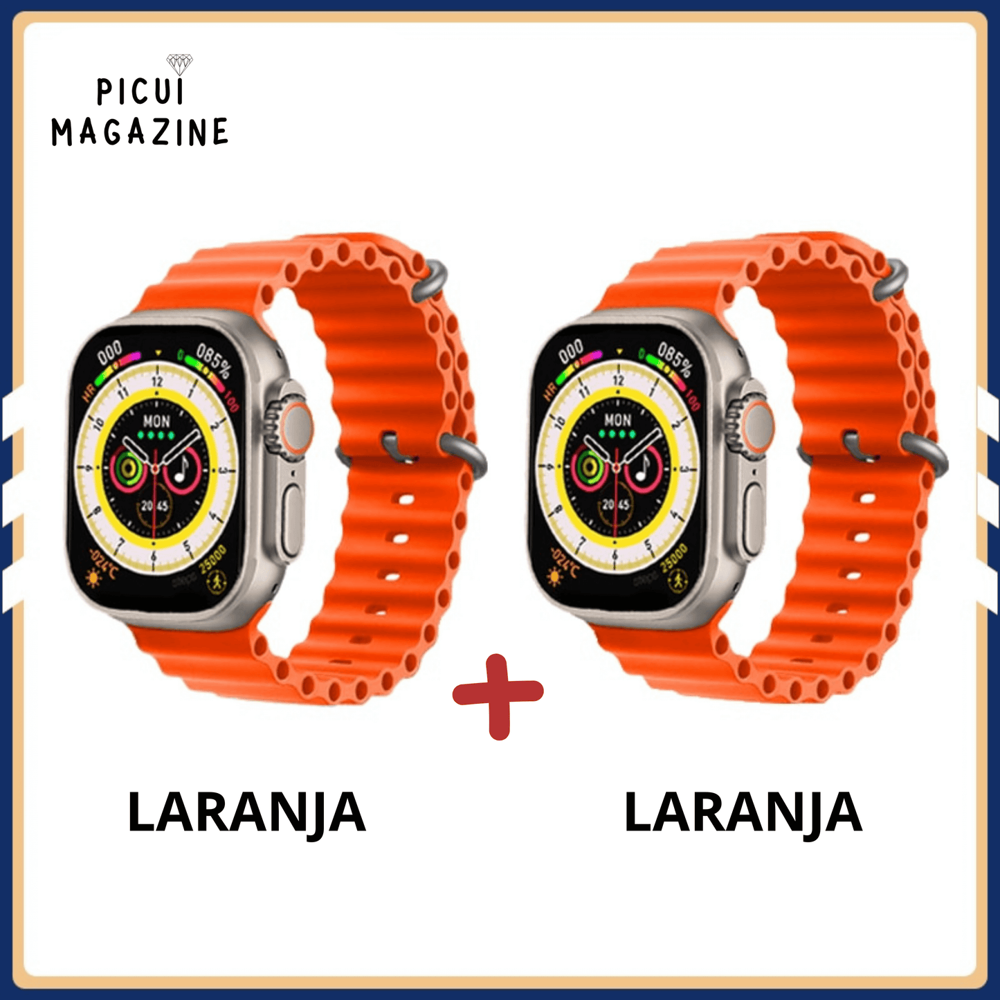 IWO-Pro W68 DT8 Ultra Watch Series 8 49mm - PAGUE 1 LEVE 2 [Lançamento 2023]