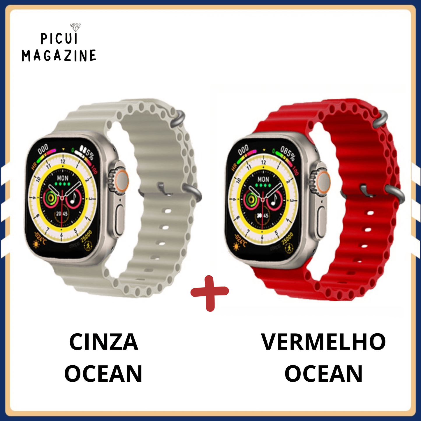 IWO-Pro W68 DT8 Ultra Watch Series 8 49mm - PAGUE 1 LEVE 2 [Lançamento 2023]