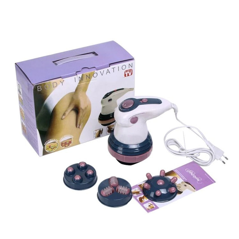 Roller Massageador Corporal Elétrico Anti-Celulite 3D - Picuí Magazine