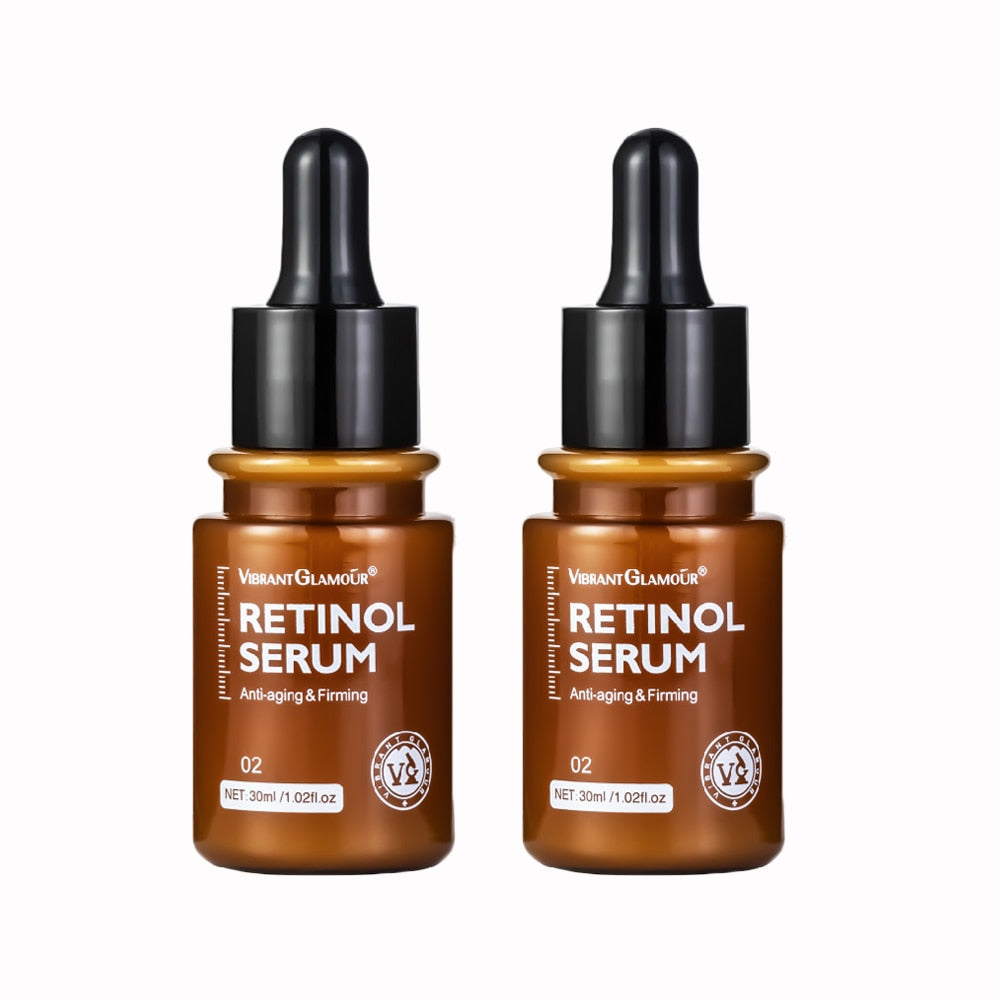 Retinol Sérum Kit VIBRANT GLAMOUR - 30ml | Hidratante, Clareador, Refirmante - Picuí Magazine